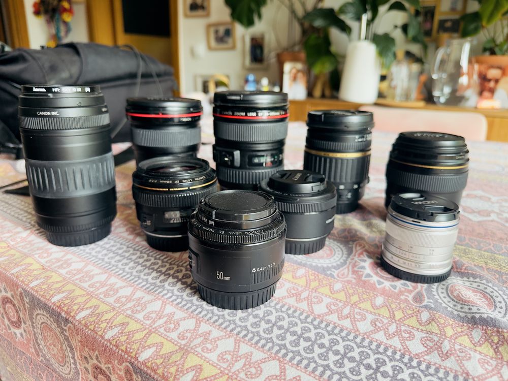Kit completo de filmagens