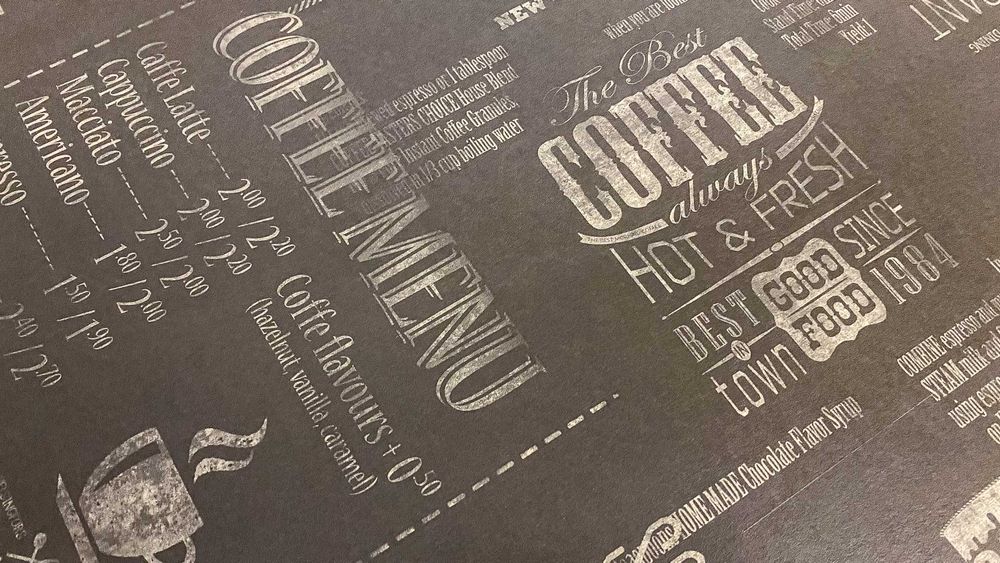 Nowe designerskie biurko szer. 119 cm - blat żaroodporny gr. 4 cm