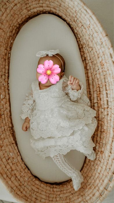 Sukienka na chrzest blanifi