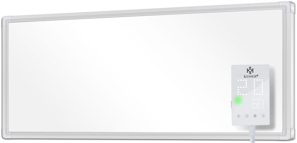 Promiennik podczerwieni ścienny z termostatem panelowy KESSER