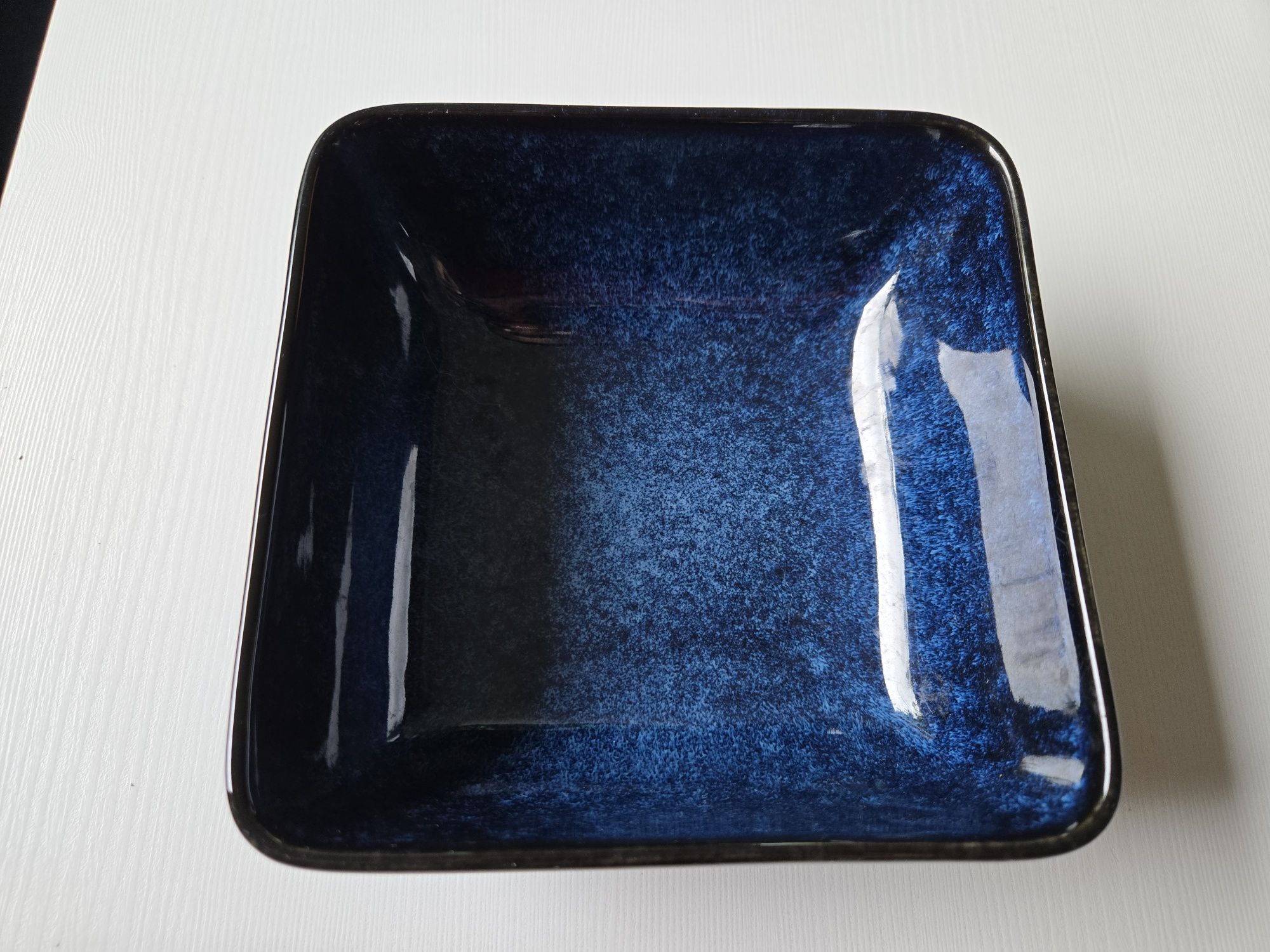 Zestaw obiadowy dla 4 osób, niebieski galaxy, vancasso stern blue