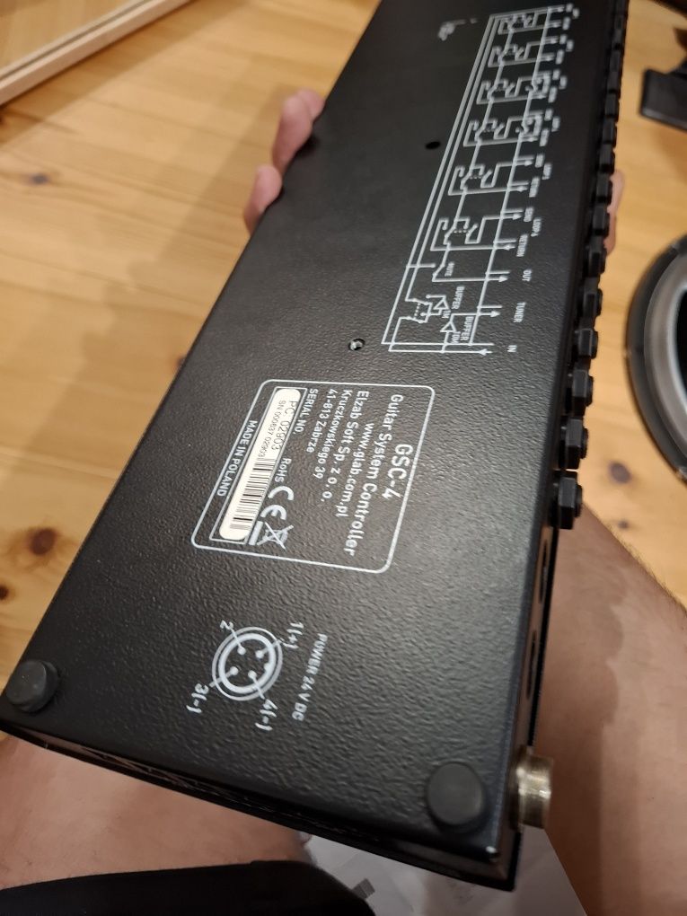 G Lab GSC-4 - sterownik do efektów gitarowych, pedalboardu