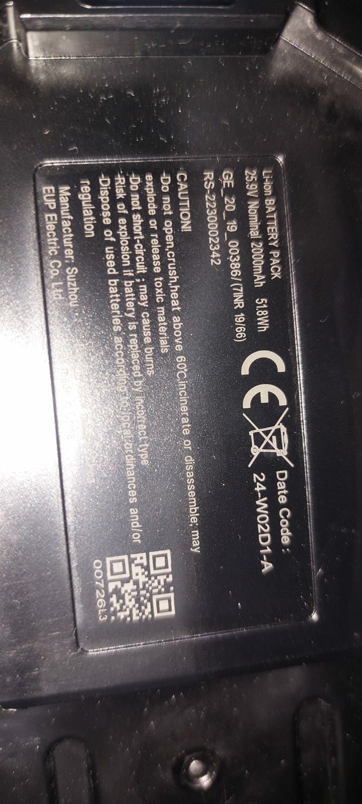 Akumulator do odkurzaczy Rowenta zr009701