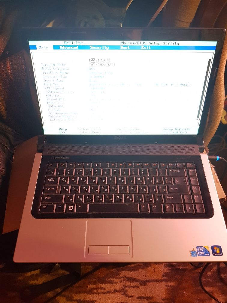 Продам ноутбук Dell Latitude 1558