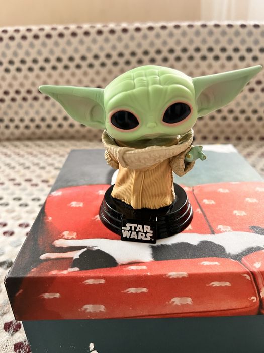 Фігурки Star Wars — Mandalorian, Darth Vader, Baby Yoda (набір)