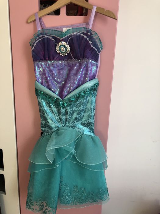 Suknia Disney Arielka rozmiar 4 lata 104 cm