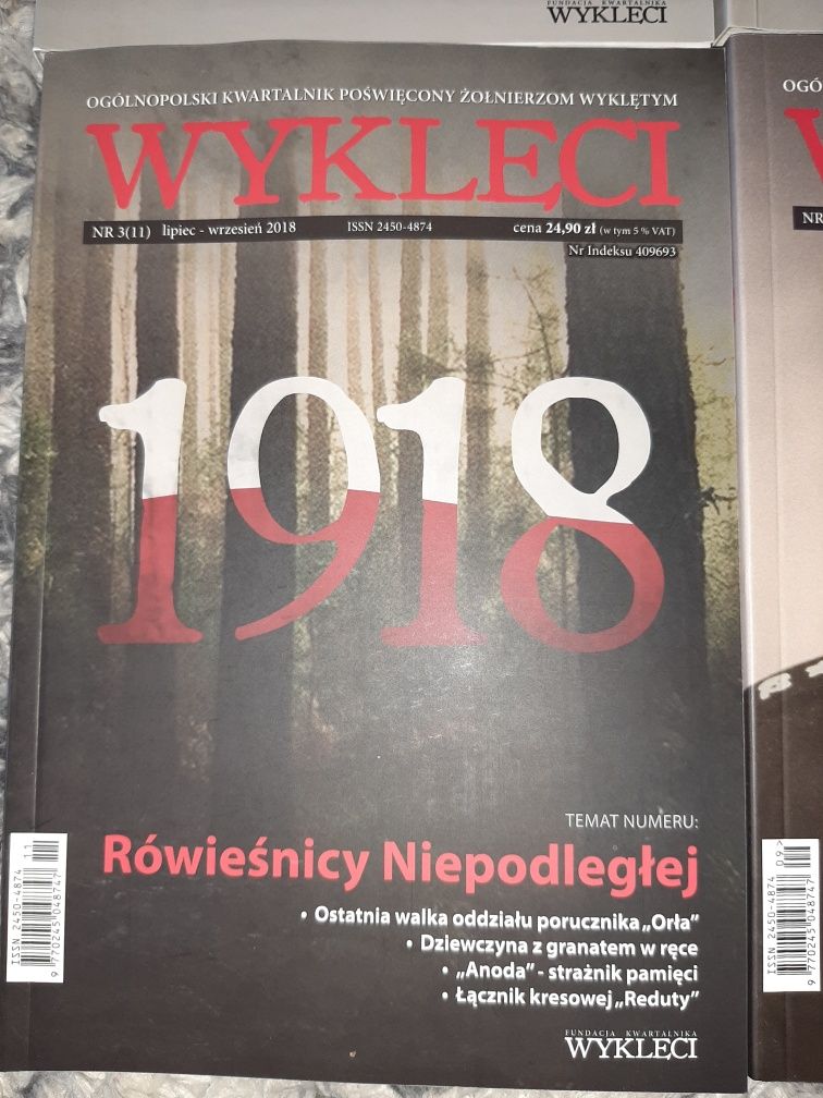 Wyklęci czasopismo całość 65 zł