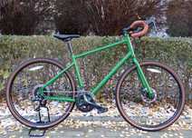 Rower FIXED WARSAW Gravel Zielony Shimano Sora TRP 2/9