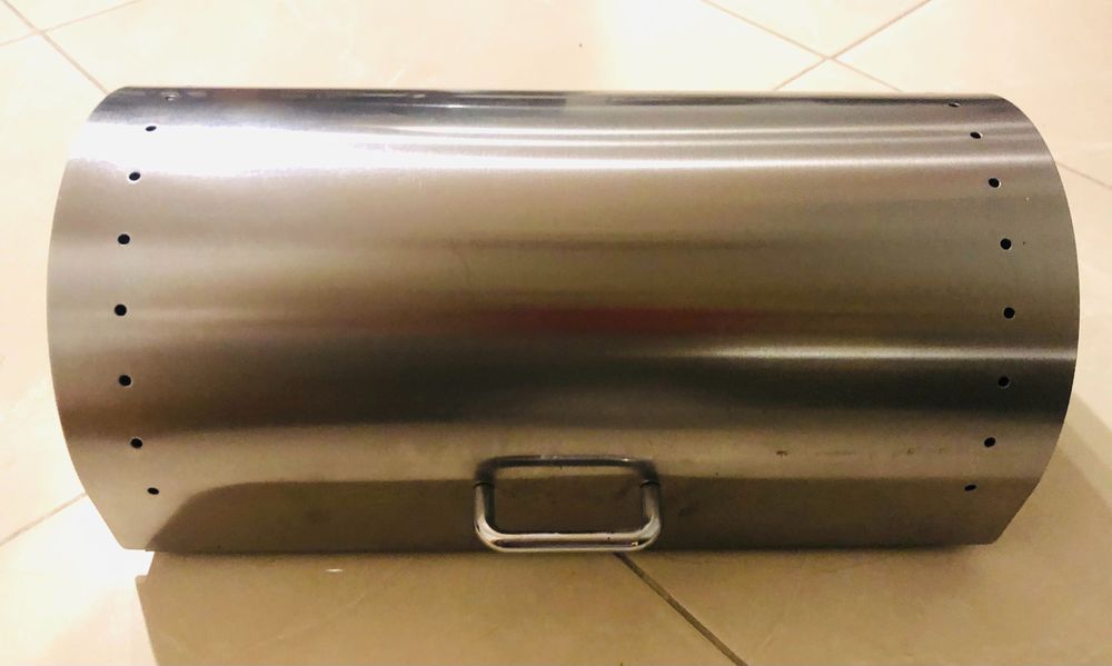 Caixa em aço inox!