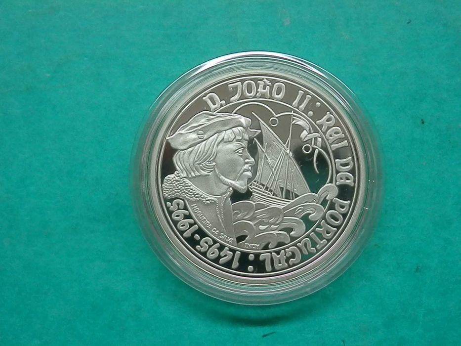 1350 - PROOF: 1.000$00 1995 D. João II, por 33,00