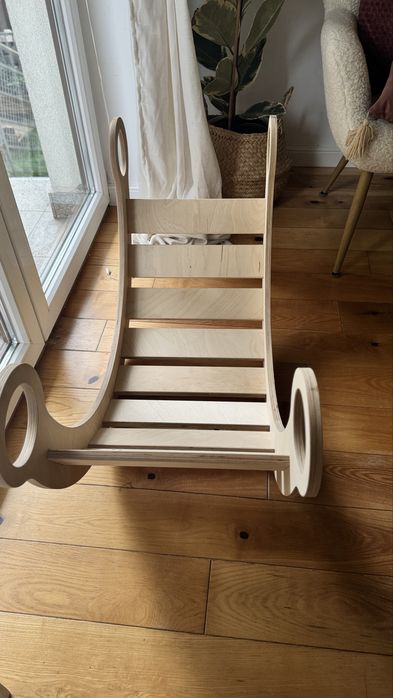 Bujak drewniany M z poduszką Babywood