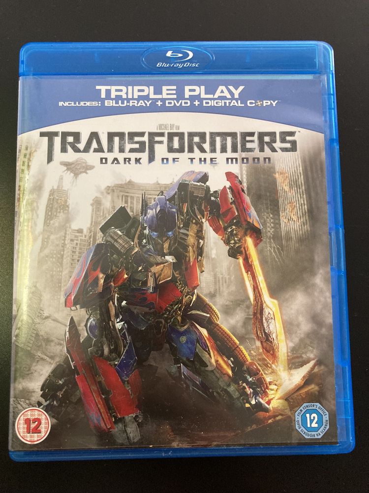 Transformers dark of the moon film bluray