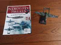 Model samolotu de Havilland Vampire FB.9 - seria Samoloty Świata 1:72