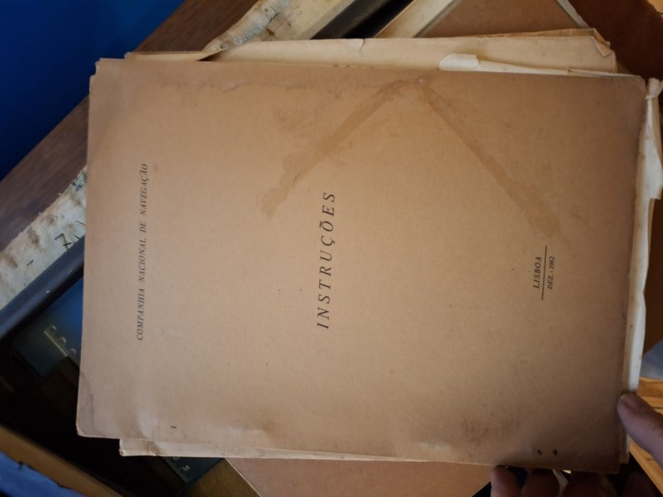 Companhia nacional navegação cnn raro documento