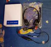 Zestaw Słuchawkowy Wantek,Słuchawki Headset jack 3,5mm.