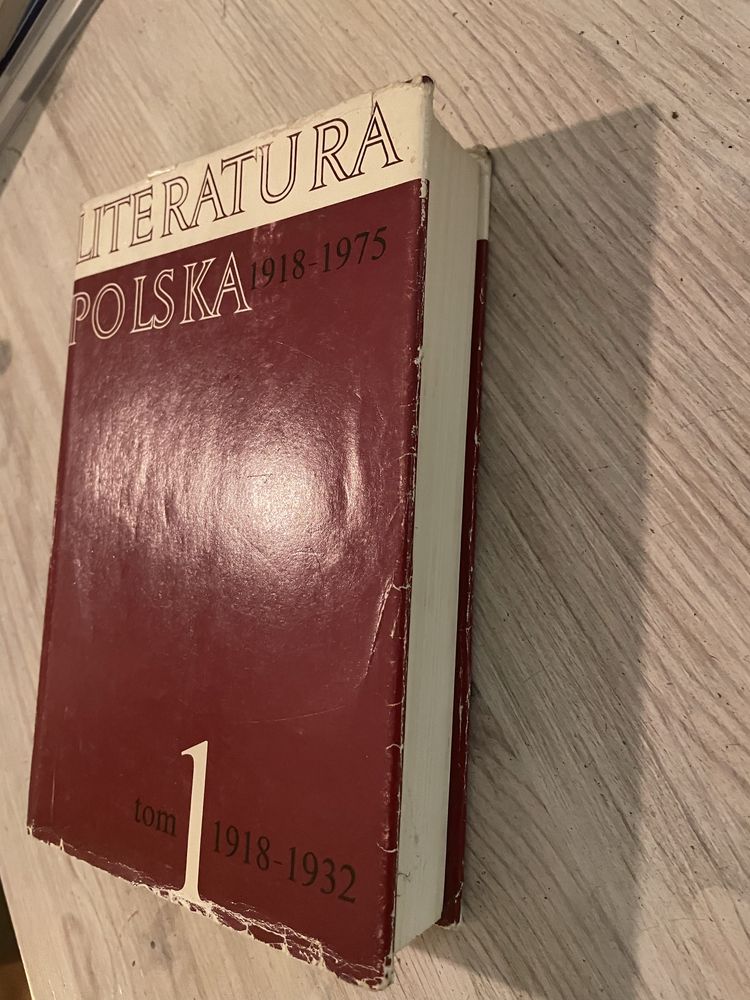 książka Literatura polska tom 1: 1918 - 1975r.