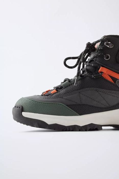 Черевики Zara для хлопчика зимові на флісі