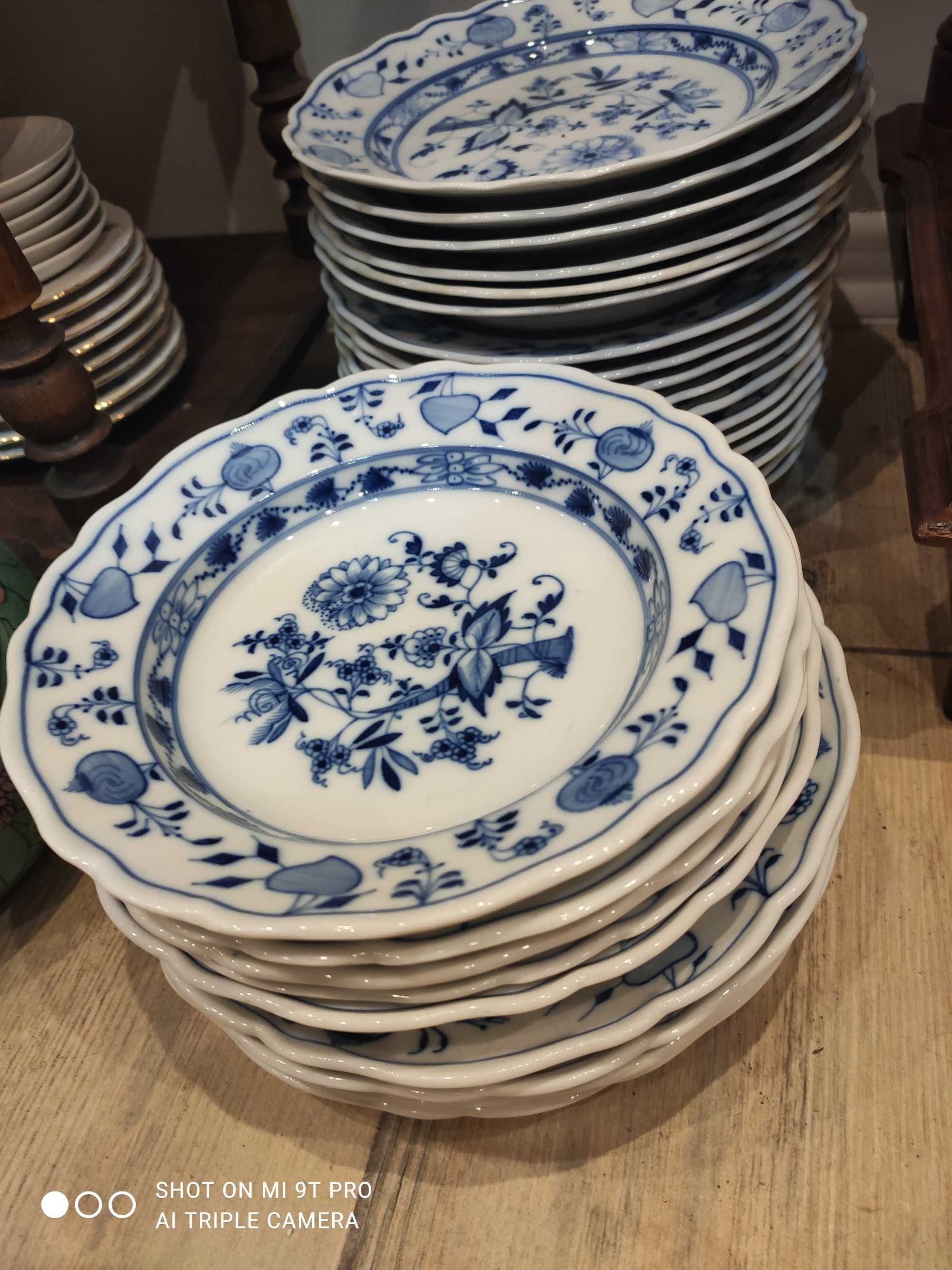 Miśnia, Meissen 20 talerzy obiadowych MEGA Okazja!!