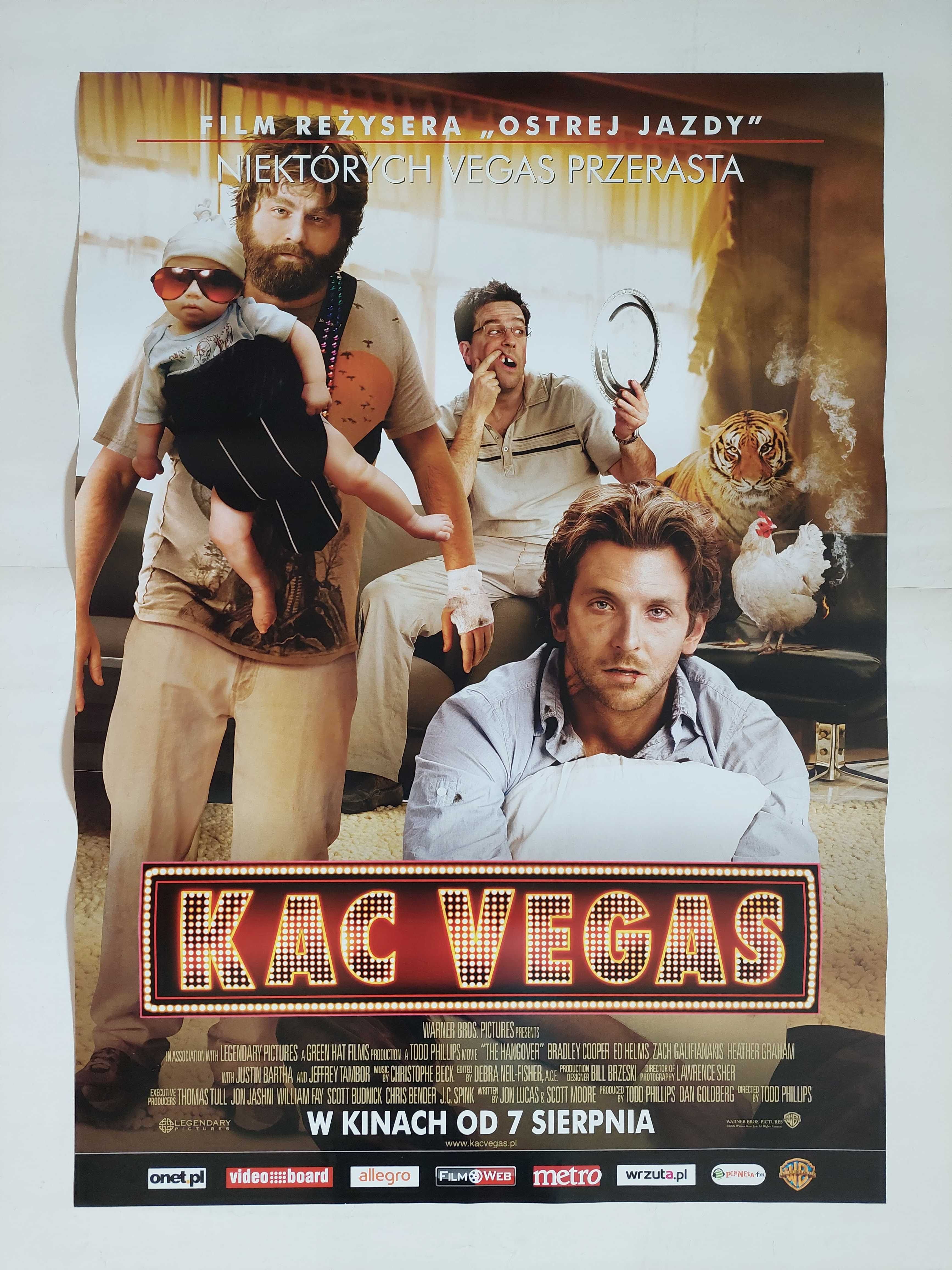 Plakat filmowy oryginalny - Kac Vegas