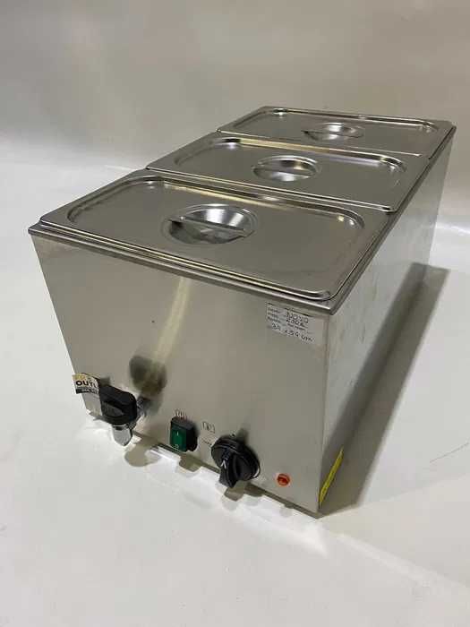 Banho-Maria 3 Cuvetes GN 1/4- NOVO