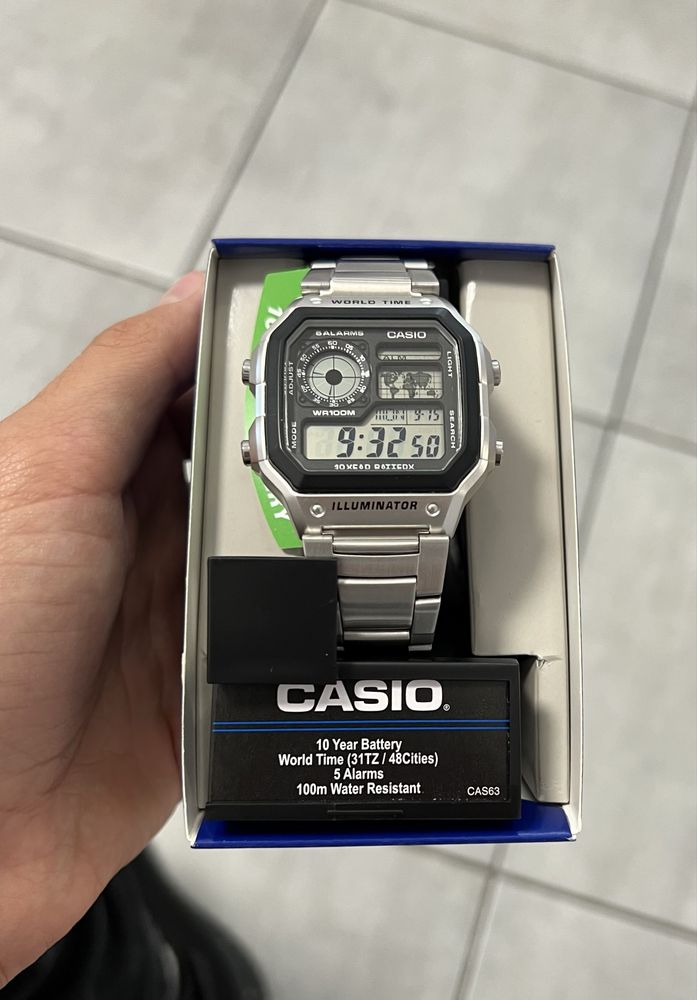 Часи Casio AE-1200WHD-1AVCF оригінал!