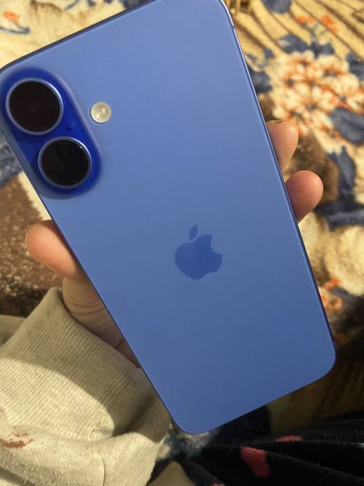 iPhone 16 plus 128GB Ultramarine 100% акб eSiM