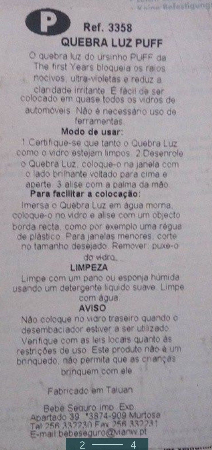 Quebra Luz para automóvel