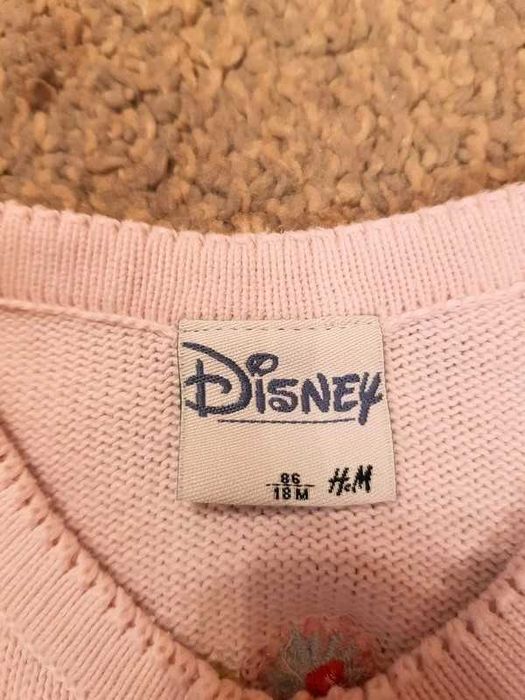 sweterek rozpinany z Kubusiem Puchatkiem H&M rozmiar 86-92-98