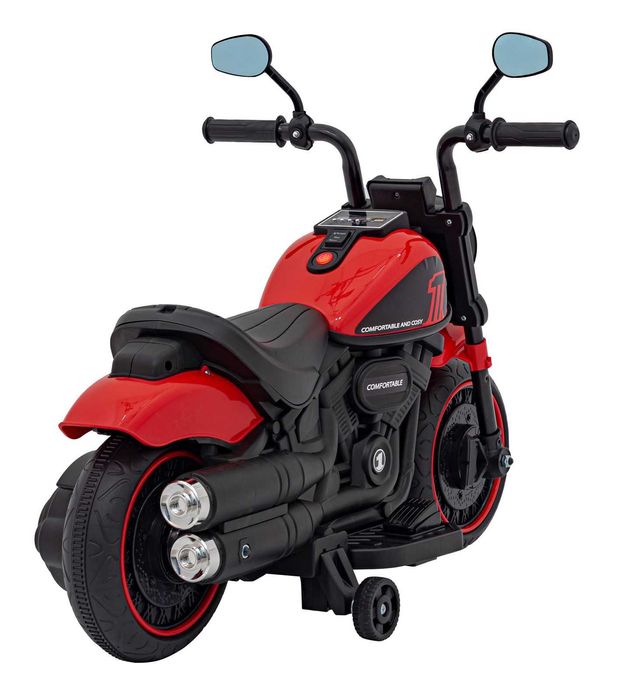 Autko motor motorek CHOPPER FASTER na akumulator trójkołowy dla dzieci