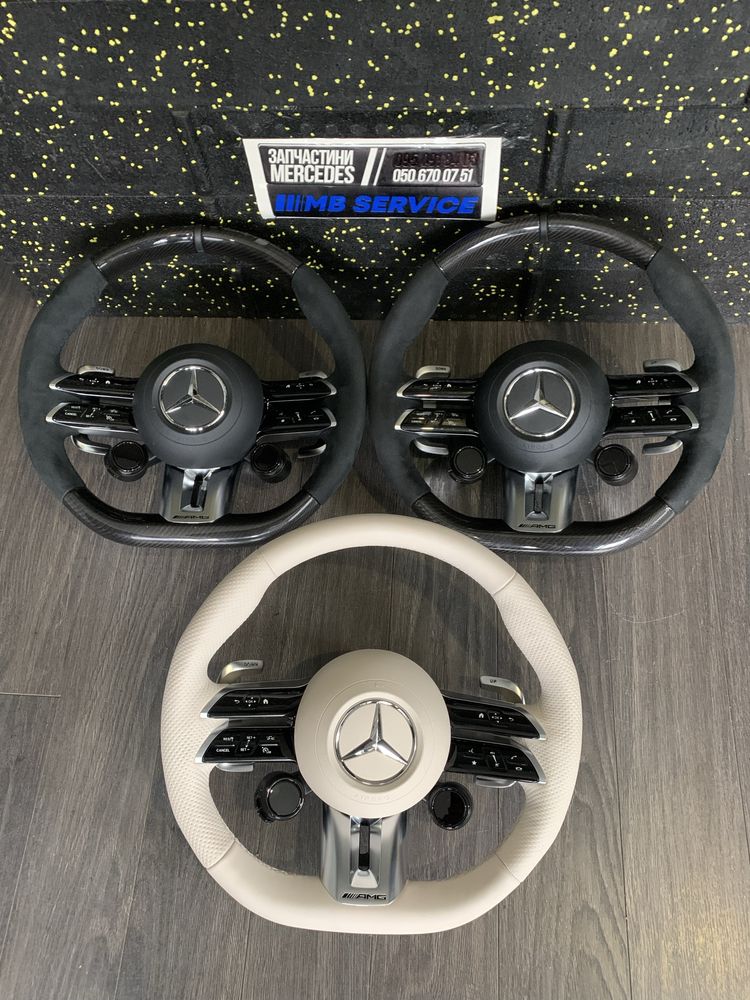 Руль AMG мерседес w 253 glc c 205 e 213 166 292 238 спринтер 907
