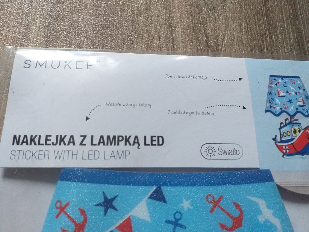 Lampka Led    na  ściane