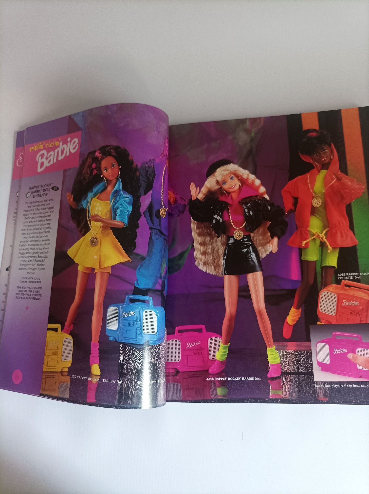 Каталог журнал про Барбі Catalog Barbie Mattel 1992, Girls Toys.