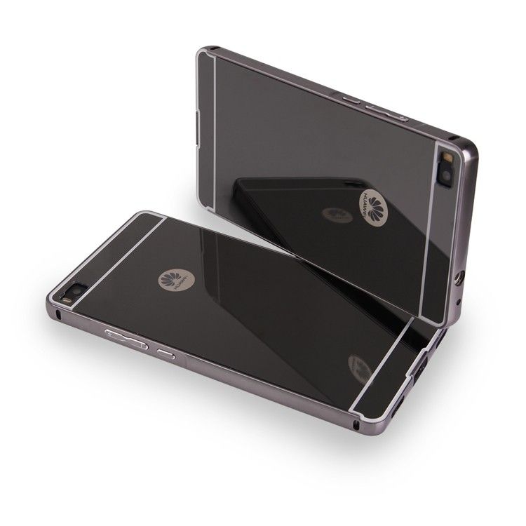 Etui Luxury Mirror Bumper Huawei P8 Grey