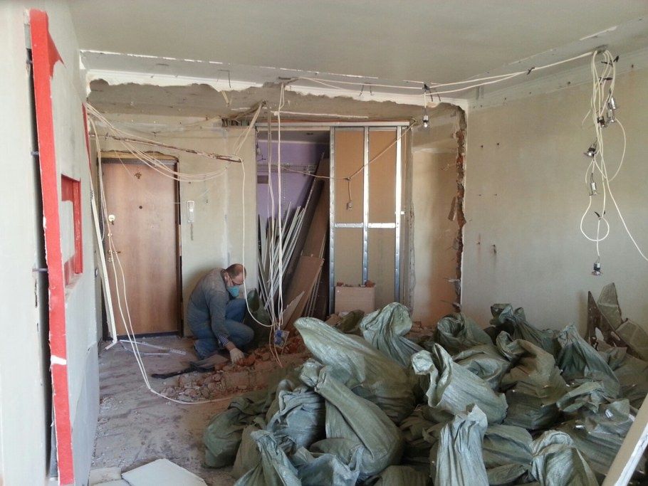 Строительные демонтажные земляные работы.Демонтаж.Траншеи.Сантехник