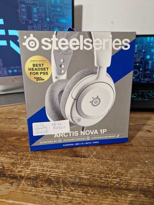 Słuchawki nauszne SteelSeries Arctis Nova 1P (4472)