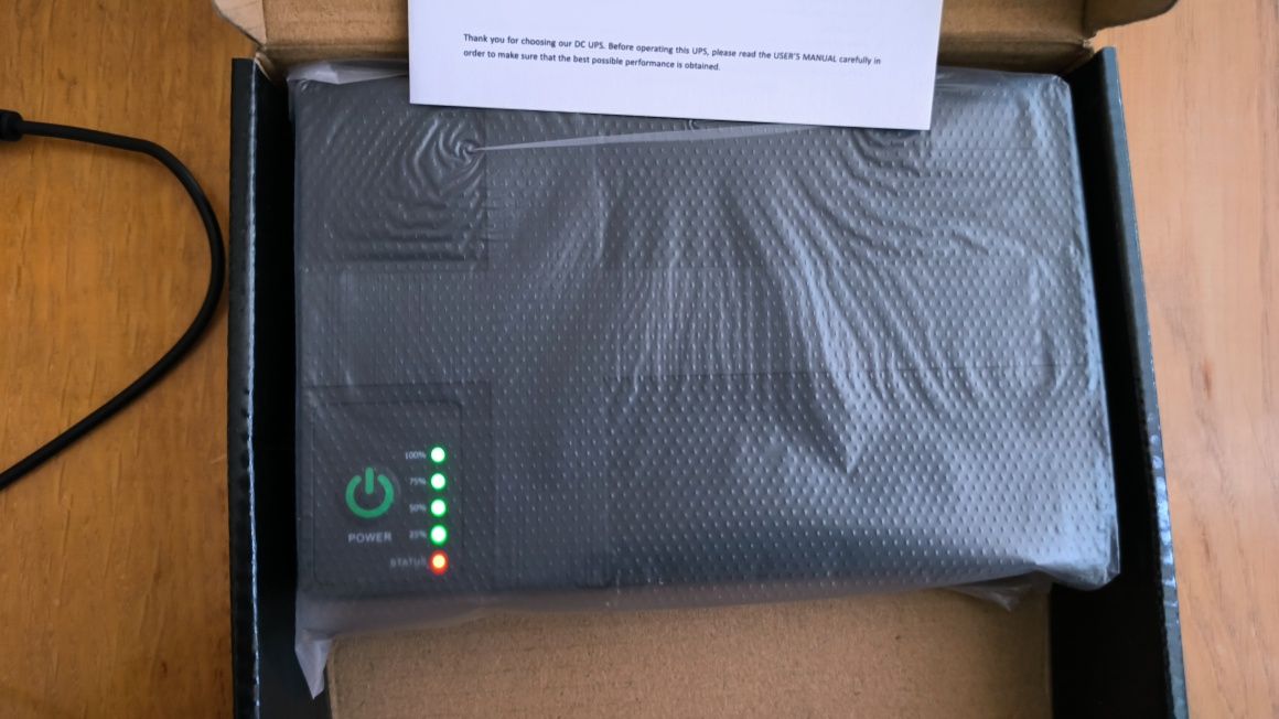 Міні UPS DC 1018P 10400 mAh (Для Роутера + Термінала)