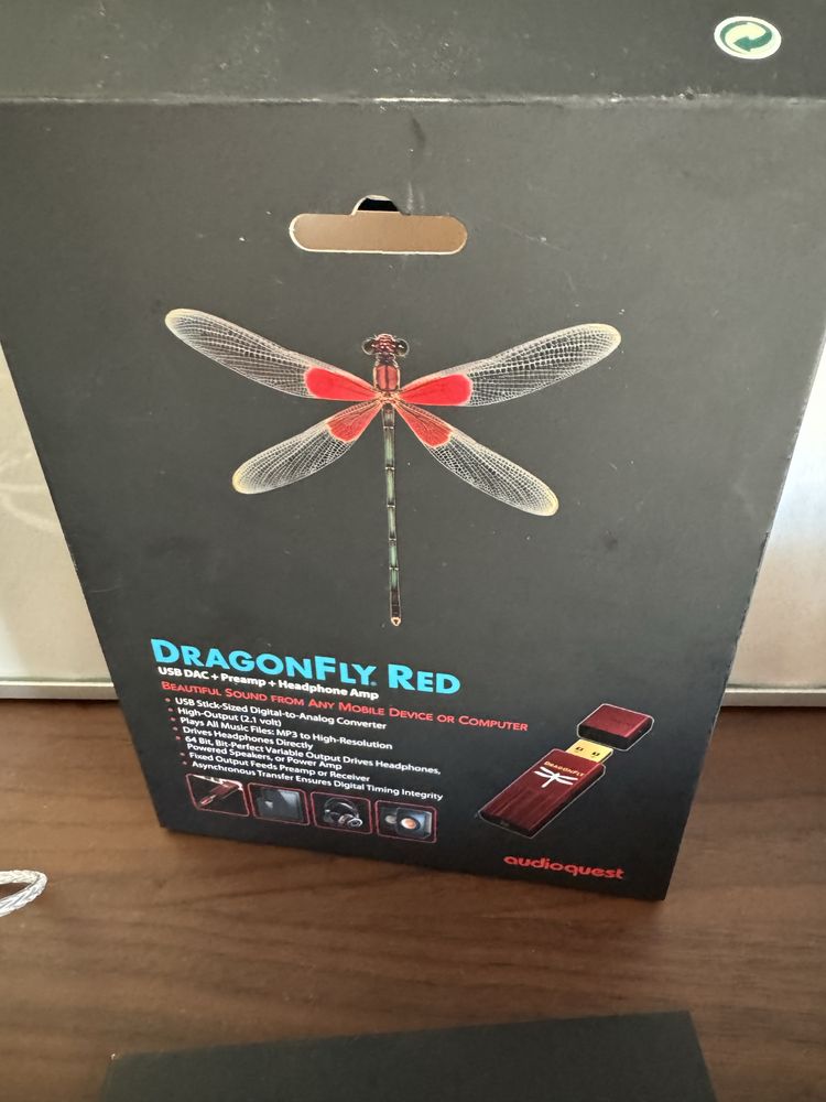 Dragonfly Red (DAC e amplificador headphones)