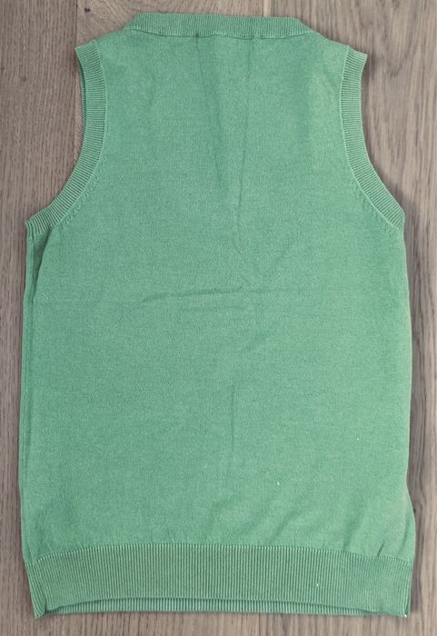 Kamizelka bezrękawnik jasnozielona Zara r. M