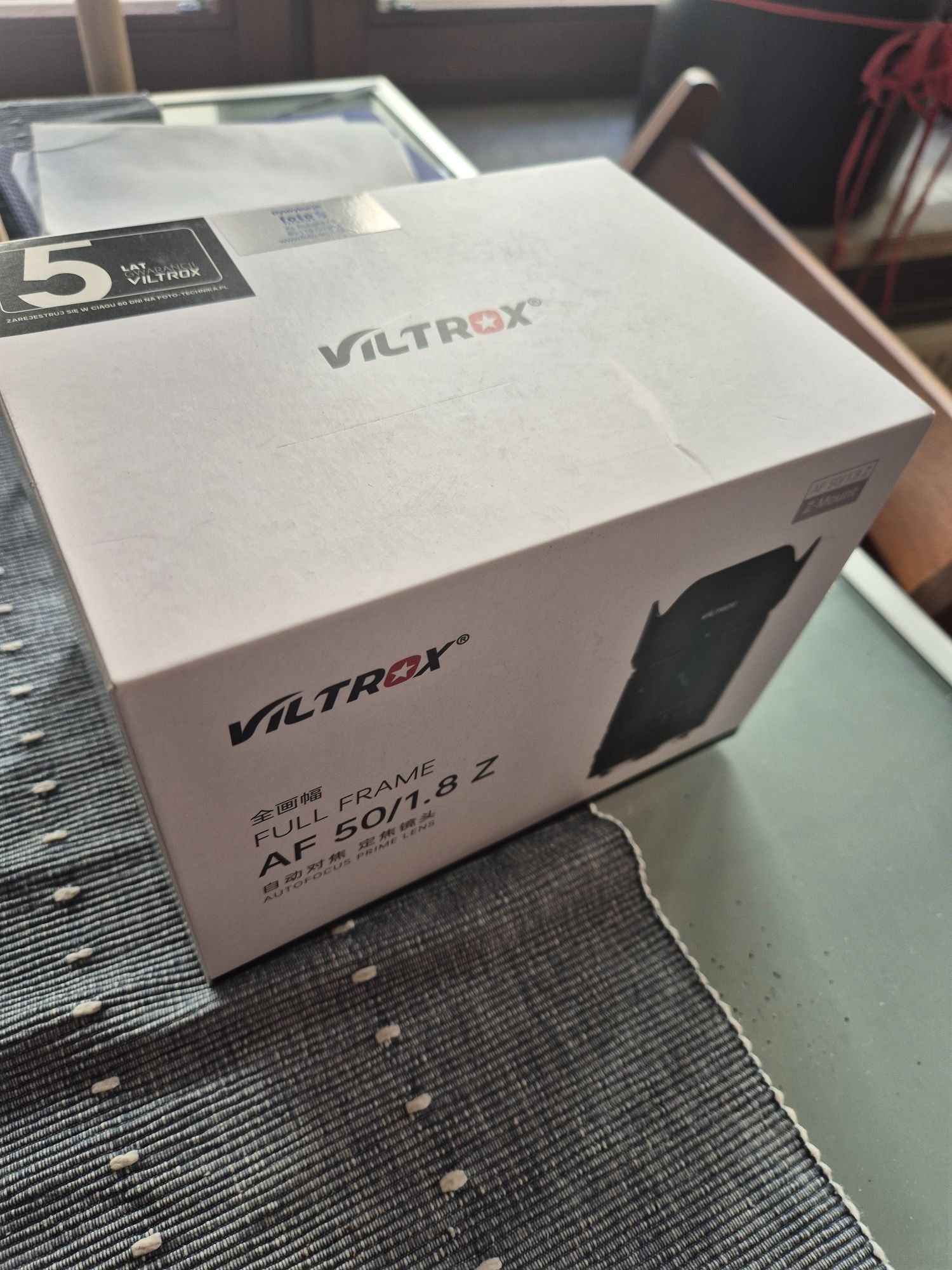 Obiektyw Viltrox AF 50/1.8 Z Nikon Z jak nowy na gwarancji