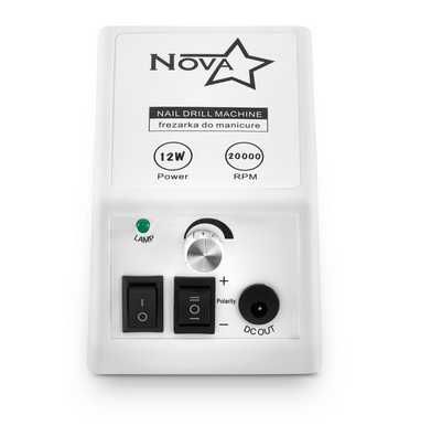 Frezarka do paznokci 12 Watt + zestaw frezów i nakładek