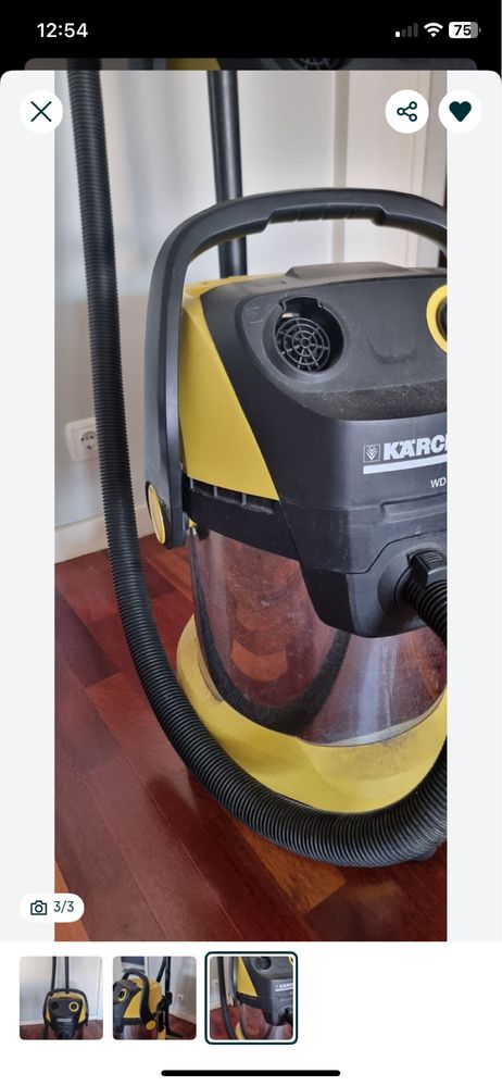 Aspirador KARCHER K5 potente com filtro