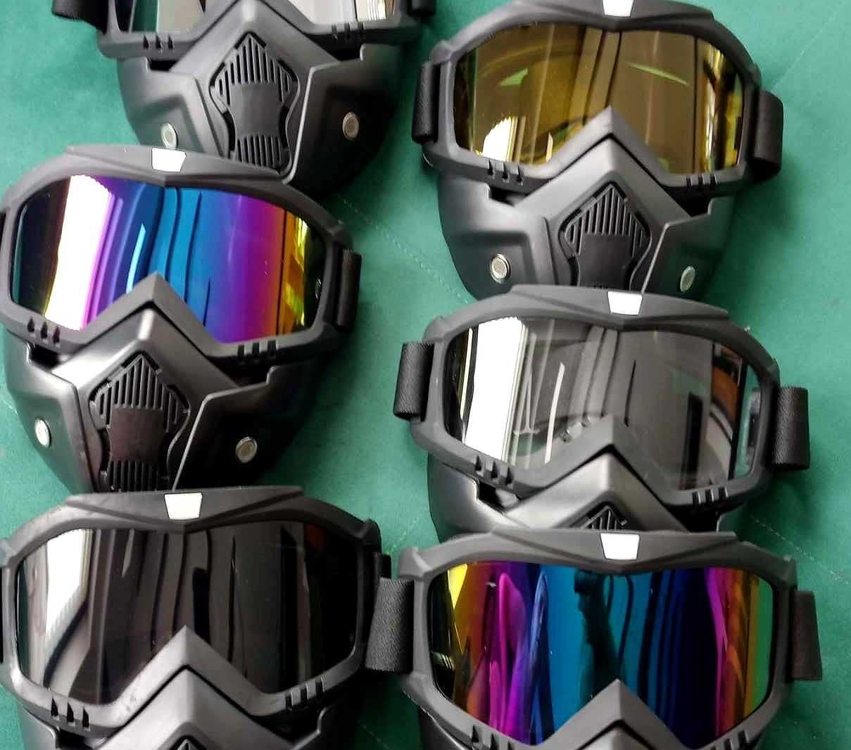 Maska gogle paintball hd uv ochrona oczu okulary