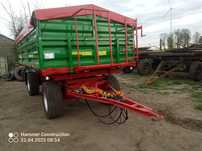 Przyczepa hl 6011 wywrot trzystronny 10 ton