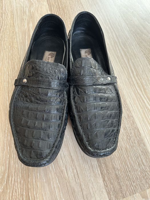 Шкіряні чоловічі макасіни 41 р