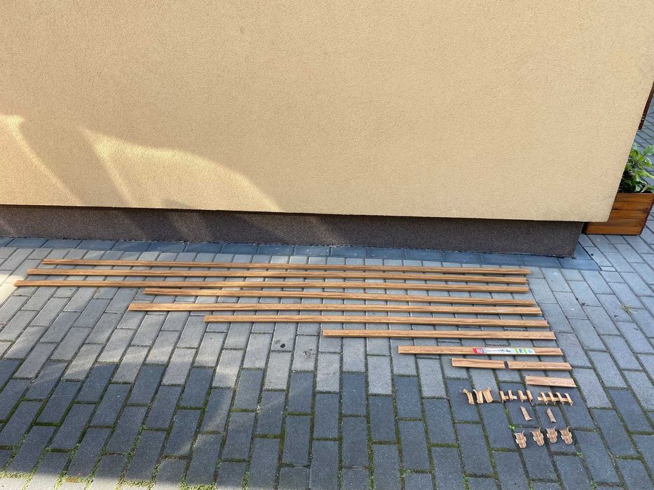 Listwa przypodłogowa, listwy VOX IZZI kolor 759-59 Olcha miodowa