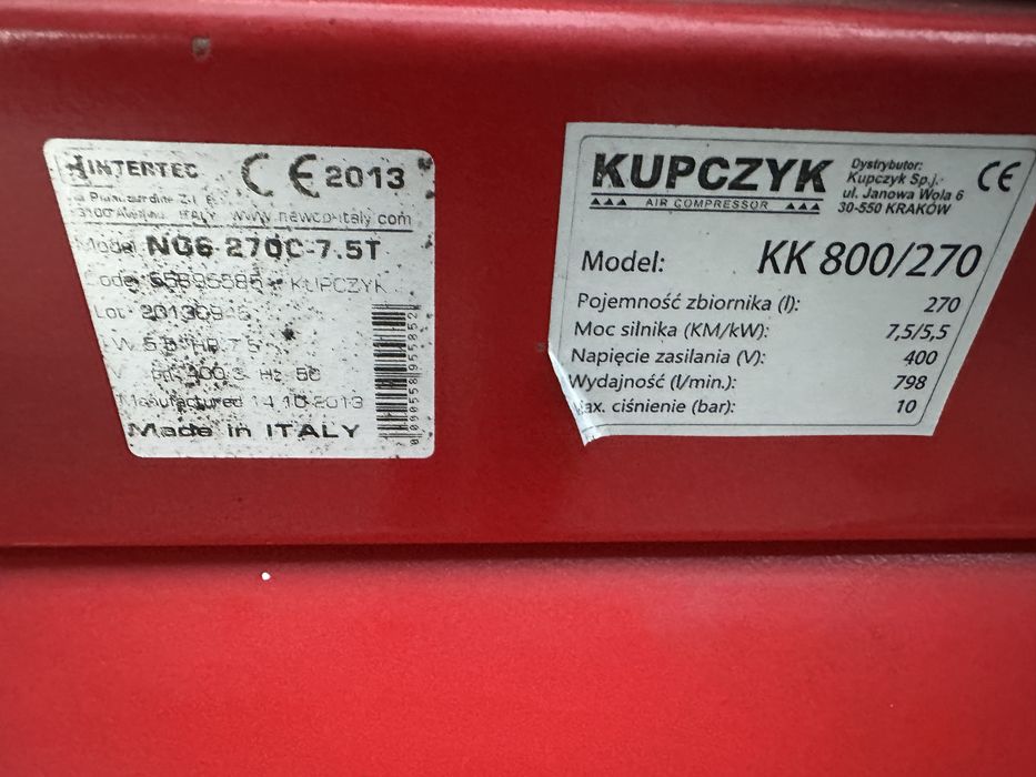 Kompresor kupczyk 270