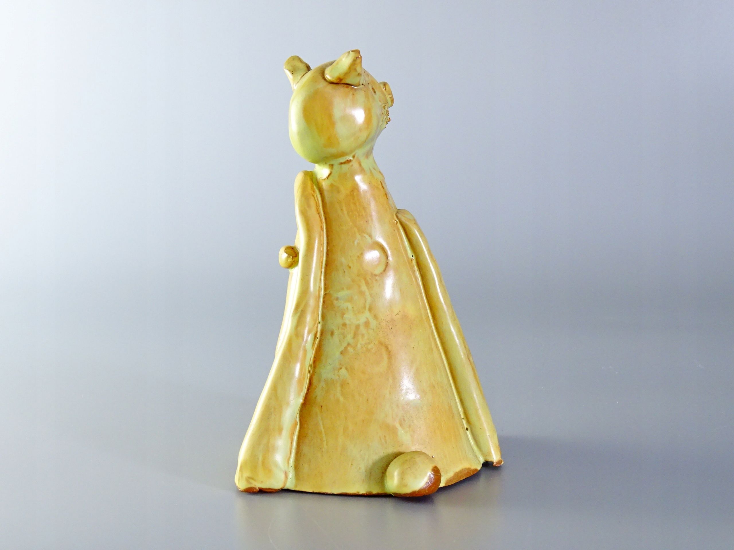 ceramika autorska figurka rzeźba kot