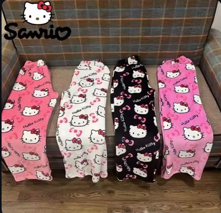 Штани Hello kitty, штани хелоу кітті, універсальні штани кітті, Hello