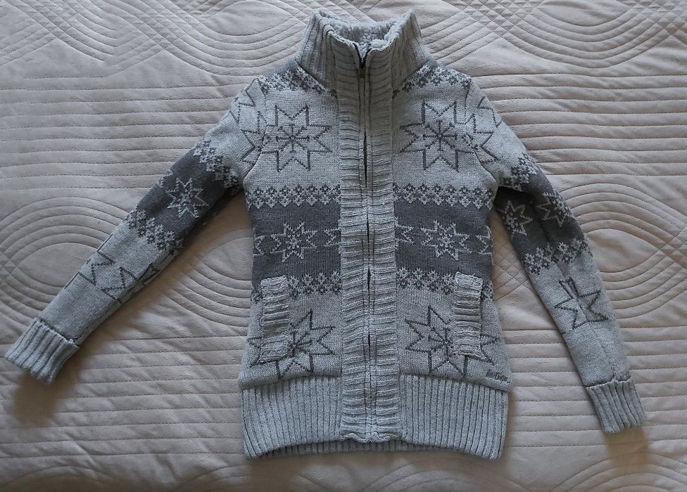 LEE COOPER markowy ocieplany sweter damski STAN IDEALNY!