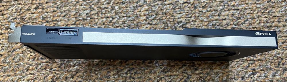Видеокарта Nvidia Quadro RTX A4000 16 gb гигабайт samsung